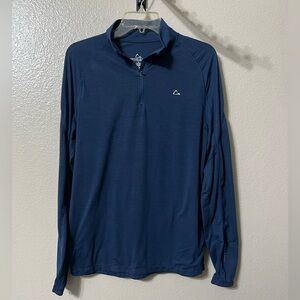 Paradox Merino Blend Navy Pullover medium.